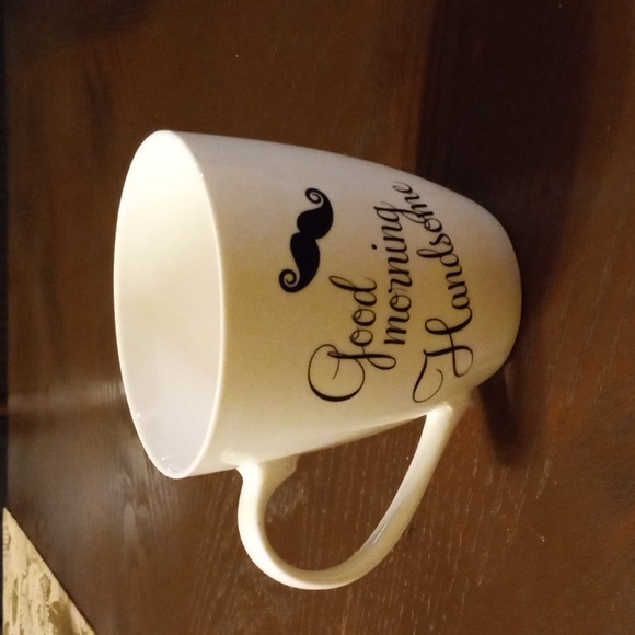 Good Morning Handsome Mug Coffee Cup For Him Pfaltzgraff. - Picture 1 of 4